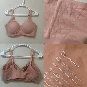 •HONEYLOVE• Silhouette Bra Velvet
